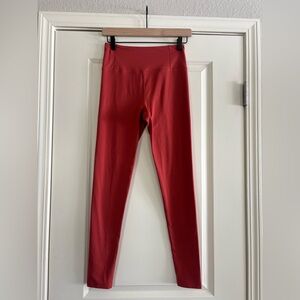 Girlfriend Collective Float ultralight #4021 Coral high-rise leggings, Sz Medium